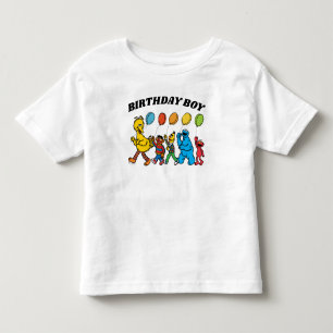 Sesame Street Pals Birthday Boy Birthday Toddler T-Shirt
