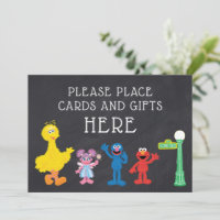 Sesame Street Pals Chalkboard | Cards & Gifts