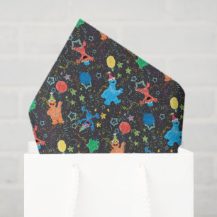 Sesame Street Pals Chalkboard Rainbow Tissue Paper
