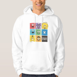 Sesame Street Pals Colour Blocks Hoodie