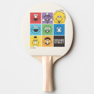 Sesame Street Pals   Colour Blocks Ping Pong Paddle