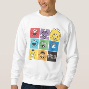 Sesame Street Pals   Colour Blocks Sweatshirt
