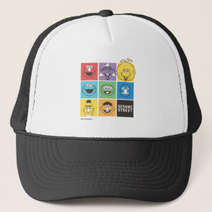 Sesame Street Pals   Colour Blocks Trucker Hat