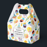 Sesame Street Pals Confetti Birthday Favour Box<br><div class="desc">Delight your guests with the Sesame Street Pals Confetti Birthday Favour Boxes. Featuring Elmo, Cookie Monster, Big Bird, and Abby Cadabby surrounded by vibrant confetti accents, these cheerful favour boxes are perfect for a Sesame Street-themed celebration. Add a playful and festive touch to your party favours that guests will adore....</div>