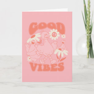 Sesame Street Pals Good Vibes Card