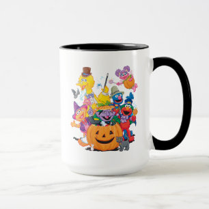 Sesame Street Pals   Happy Halloween Mug