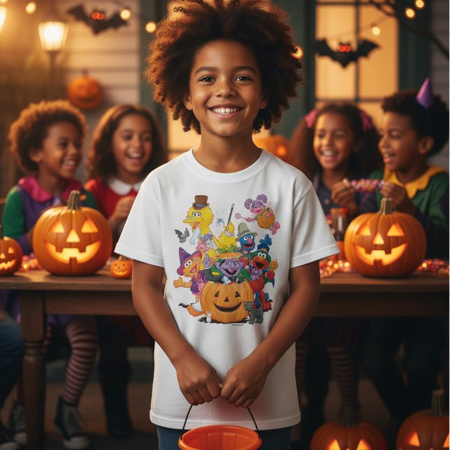 Sesame Street Pals | Happy Halloween T-Shirt (Creator Uploaded)