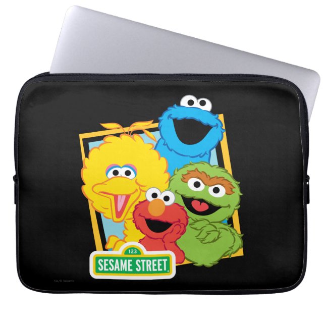 Sesame Street Pals Laptop Sleeve (Front)