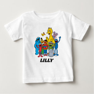 Sesame Street Pals Waving Baby T-Shirt
