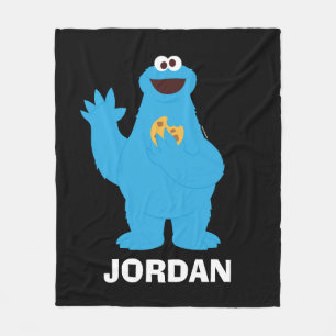 Sesame Street   Personalised Cookie Monster Fleece Blanket