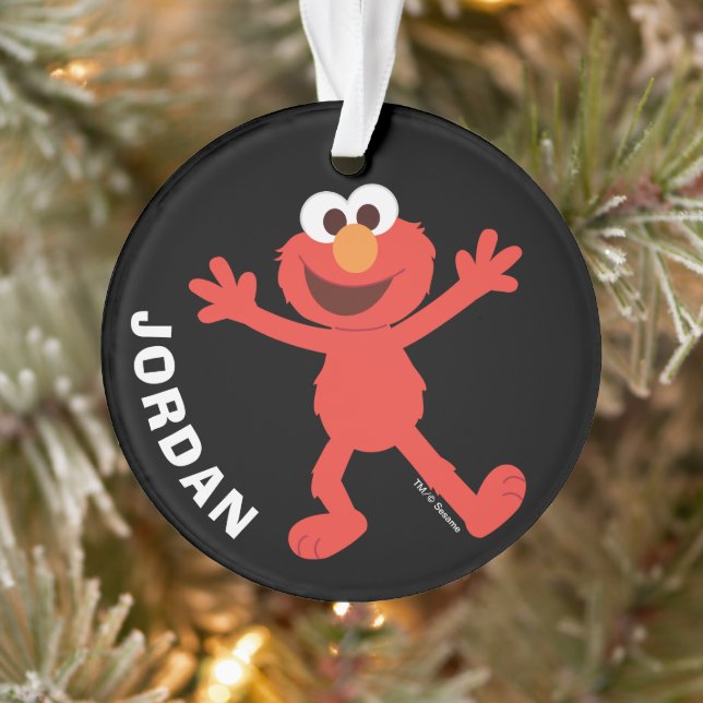 Sesame Street | Personalised Elmo Ornament (Tree)