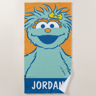 Sesame Street Personalised Rosita Beach Towel