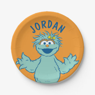 Sesame Street Personalised Rosita Paper Plate