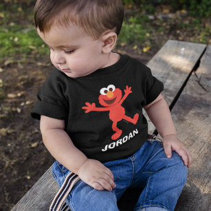 Sesame Street   Personalized Elmo Baby T-Shirt