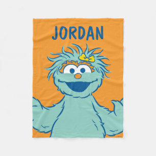 Sesame Street   Personalized Rosita Fleece Blanket
