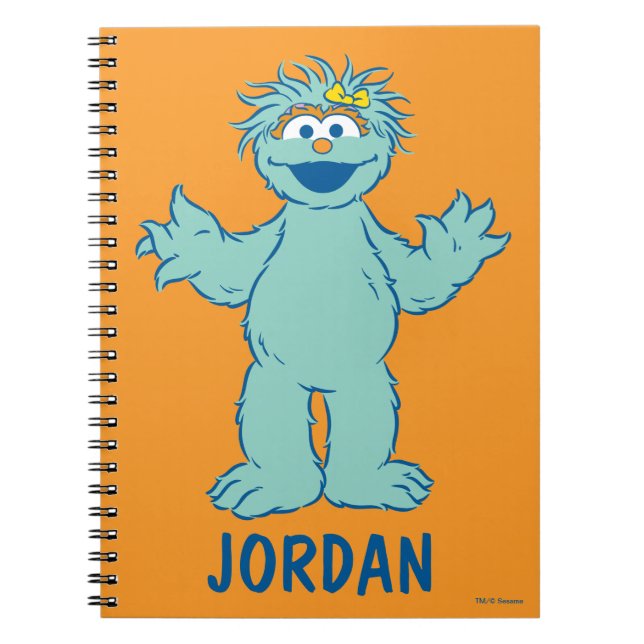 Sesame Street | Personalized Rosita Notebook (Front)