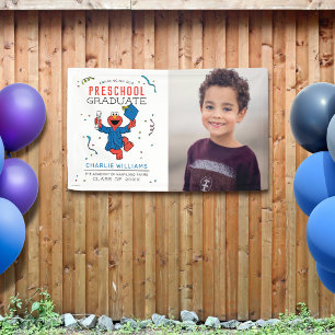 Sesame Street   Preschool Graduate - Photo Banner