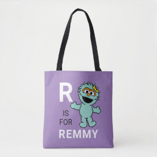 Sesame Street   R is for Rosita   Add Your Name Tote Bag