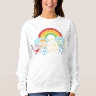 Sesame Street   Rainbow Graphic Sweatshirt