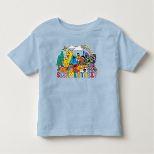 Sesame Street   Rainbow Wave Toddler T-Shirt