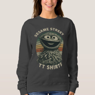 Sesame Street Retro Vibes, sesame street womens ts Sweatshirt