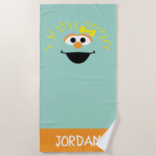 Sesame Street Rosita Face Art Beach Towel