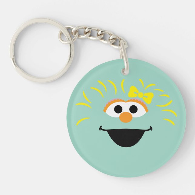 Sesame Street | Rosita Face Art Key Ring (Front)