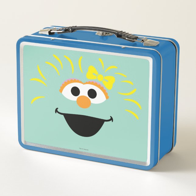 Sesame Street | Rosita Face Art Metal Lunch Box (Back)