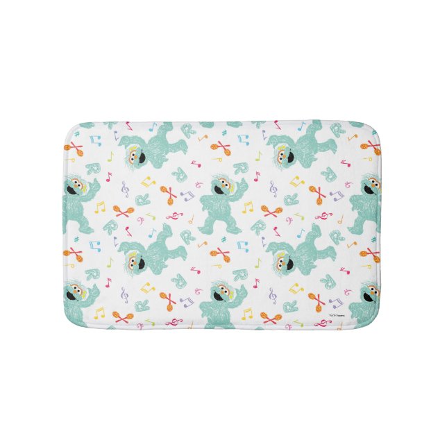 Sesame Street | Rosita Music Scribble Pattern Bath Mat (Front)