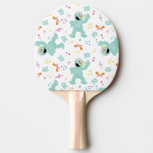 Sesame Street   Rosita Music Scribble Pattern Ping Pong Paddle