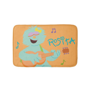 Sesame Street   Rosita Playing Guitar Bath Mat