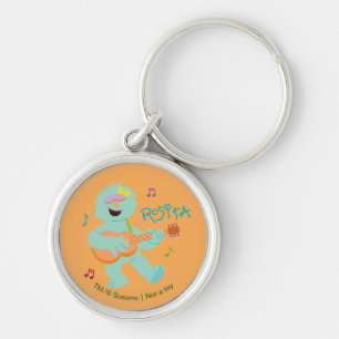 Sesame Street   Rosita Playing Guitar Key Ring