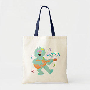 Sesame Street   Rosita Playing Guitar Tote Bag