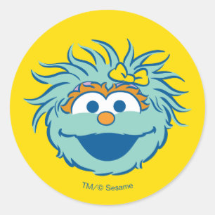 Sesame Street   Rosita Smile Classic Round Sticker