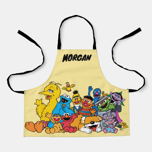 Sesame Street | Sesame Pals | Add Name Apron (Front)