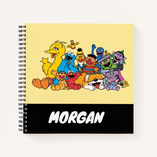 Sesame Street | Sesame Pals | Add Name Notebook (Front)