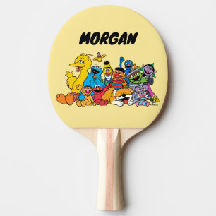 Sesame Street   Sesame Pals   Add Name Ping Pong Paddle