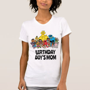 Sesame Street Sesame Pals Birthday Boy's Mom T-Shirt