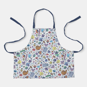 Sesame Street   Sesame Pals Doodle Pattern Apron