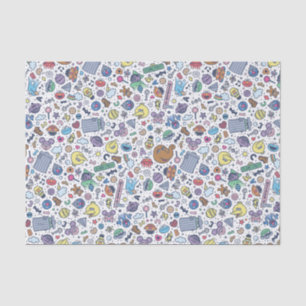 Sesame Street   Sesame Pals Doodle Pattern Tissue Paper
