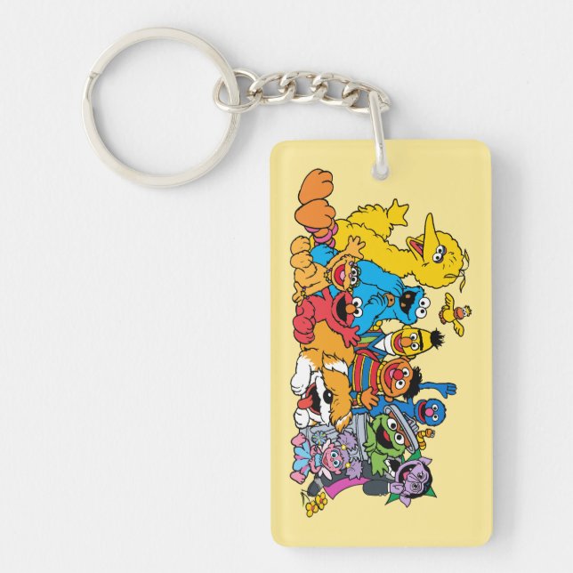 Sesame Street | Sesame Pals Group Portrait Key Ring (Front)