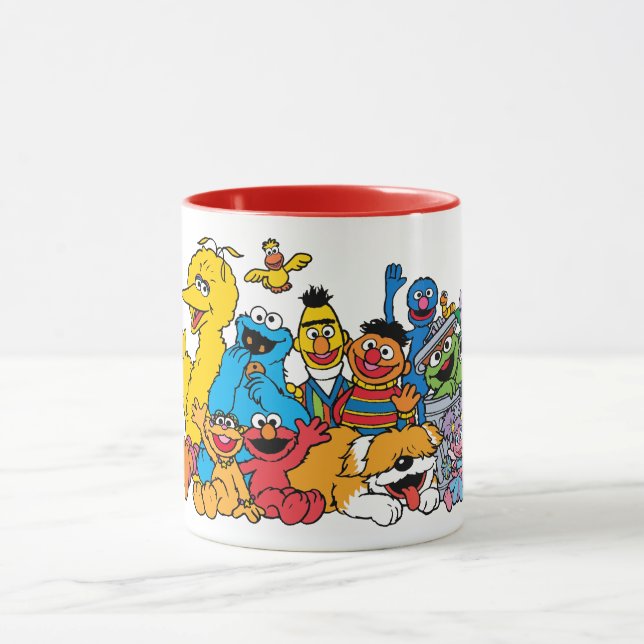 Sesame Street | Sesame Pals Group Portrait Mug (Center)