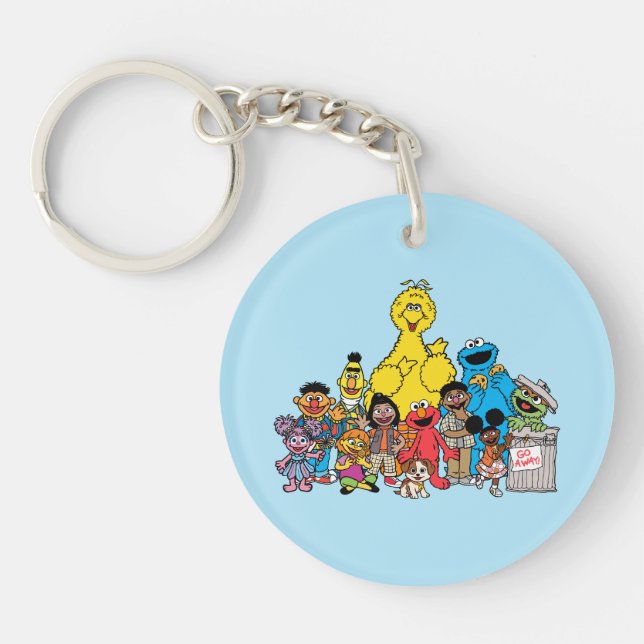Sesame Street | Sesame Pals Hanging Out Key Ring (Front)