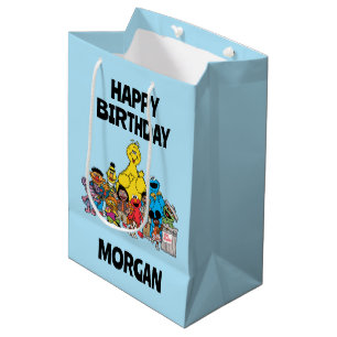 Sesame Street   Sesame Pals Happy Birthday Medium Gift Bag