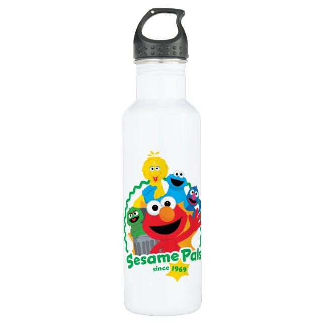 Sesame Street | Sesame Pals Since 1969 710 Ml Water Bottle (Front)