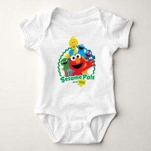 Sesame Street Sesame Pals Since 1969 Baby Bodysuit