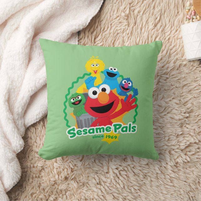 Sesame Street | Sesame Pals Since 1969 Cushion (Blanket)