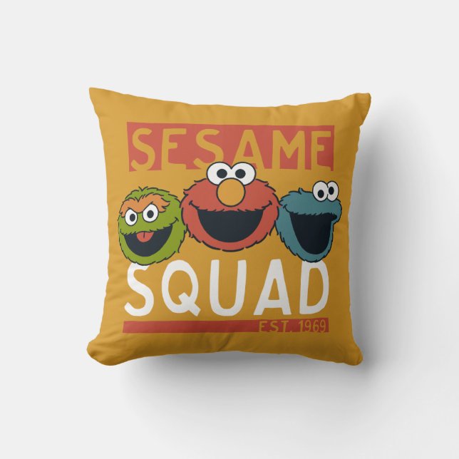 Sesame Street - Sesame Squad Cushion (Front)