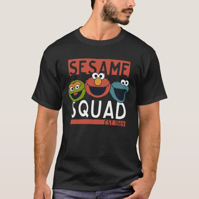 Sesame Street - Sesame Squad T-Shirt (Front)