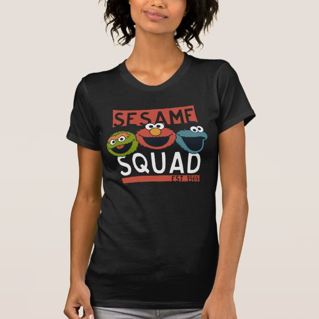 Sesame Street - Sesame Squad T-Shirt (Front)